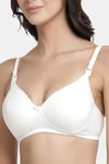 InnerSense Bamboo Cotton Padded Non-Wired Full Coverage Maternity / Nursing Bra (Pack of 2) - Multicolor — thumbnail 7